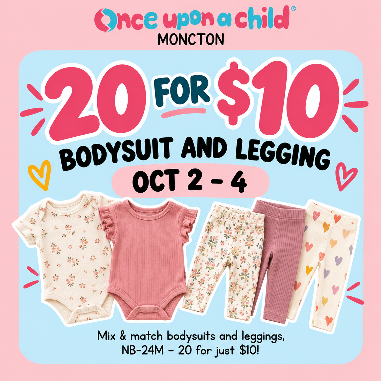20 for $10: leggings and bodysuit